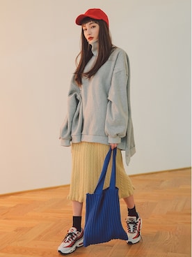 「 キャップ」｜STYLENANDAさん（レディース・164cm）の冬コーディネート