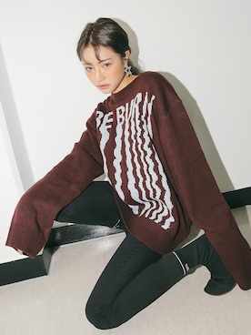 「 ニット」｜STYLENANDAさん（レディース・164cm）の冬コーディネート