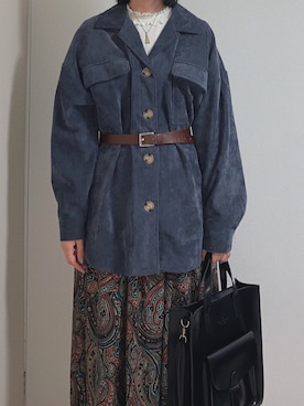 ぱさん（レディース・156cm）の秋コーディネート