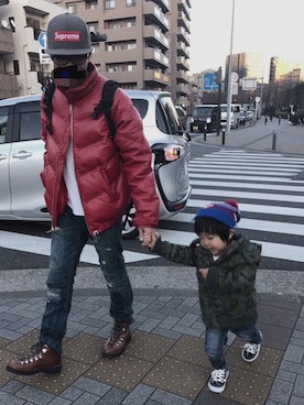 「泰八郎謹製（タイハチロウキンセイ）のアイテム」を使った、yo_Hey!さん（メンズ・178cm）の冬コーディネート
