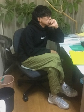 「泰八郎謹製（タイハチロウキンセイ）のアイテム」を使った、yo_Hey!さん（メンズ・178cm）の春コーディネート