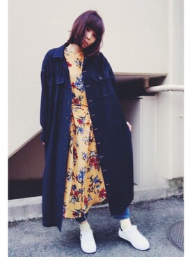 Liyoca（リヨカ）のデニムジャケットを使った人気ファッション ...