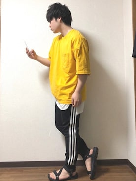  そら。さん（メンズ・165cm）の夏コーディネート