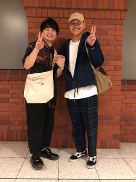 そら。さん(メンズ・165cm)の夏コーディネート