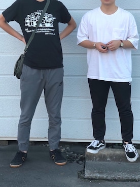 「オールドスクール」｜「アイテム（福袋/福箱）」を使った、 そら。さん（メンズ・165cm）の夏コーディネート