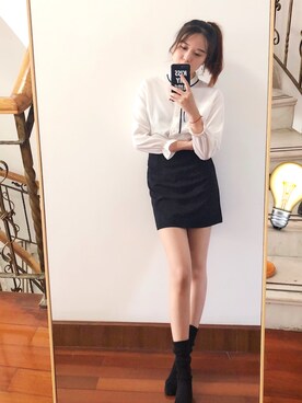 没有鱼丸没有粗面唧さんのコーディネート