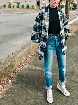 HARUKA.さん（レディース・154cm）の秋コーディネート