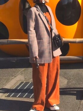 HARUKA.さん（レディース・156cm）の冬コーディネート