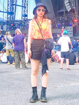 HARUKA.さん（レディース・156cm）の夏コーディネート