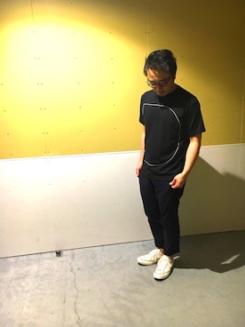 「DESCENTE ALLTERRAIN（デサント　オルテライン）のアイテム（パンツ）」を使った、saitoさん（メンズ・173cm）の春コーディネート
