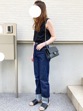 「701（ナナマルイチ）のアイテム」を使った、𝓡𝓲.さん（レディース・163cm）の夏コーディネート