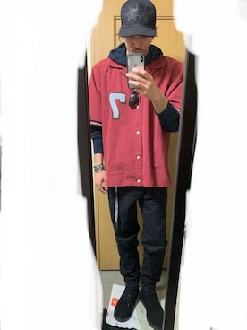 「CODY SANDERSON（コディサンダーソン）のアイテム（帽子）」を使った、YUUさん（メンズ・178cm）の春コーディネート