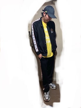 「STUDIO SEVEN（スタジオ セブン）のアイテム（帽子）」を使った、YUUさん（メンズ・178cm）の春コーディネート
