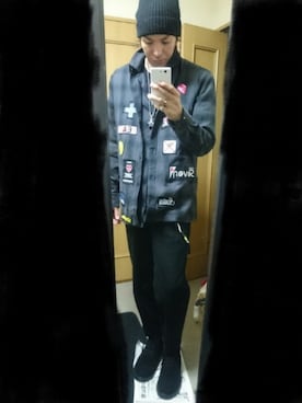 「STUDIO SEVEN（スタジオ セブン）のアイテム（財布/小物）」を使った、YUUさん（メンズ・178cm）の春コーディネート