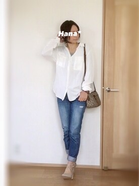 「オトナの休日」｜hana*さん（レディース・161cm）の春コーディネート