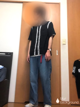 「NE QUITTEZ PAS!（ヌキテパ）のアイテム」を使った、®️yｏさん（メンズ・177cm）の春コーディネート