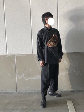 「EDIFICE（エディフィス）のアイテム（その他シューズ）」を使った、NaRiさん（メンズ・172cm）の秋コーディネート