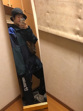 「SEVENDAYS=SUNDAY（セブンデイズサンデイ）のアイテム（帽子）」を使った、NaRiさん（メンズ・172cm）の秋コーディネート
