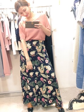 【Muel Chic】中村沙織さん（レディース・162cm）の冬コーディネート