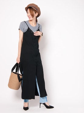 【Muel Chic】中村沙織さん（レディース・162cm）の春コーディネート