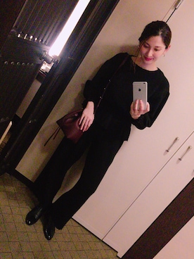 【Muel Chic】中村沙織さん（レディース・162cm）の冬コーディネート