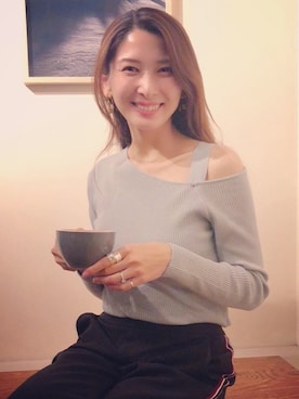 「先行予約」｜【Muel Chic】中村沙織さん（レディース・162cm）の秋コーディネート