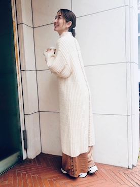 【Muel Chic】中村沙織さん(レディース・162cm)の秋コーディネート