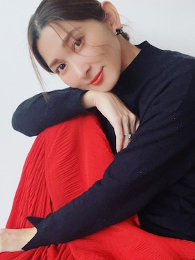 【Muel Chic】中村沙織さん（レディース・162cm）の冬コーディネート