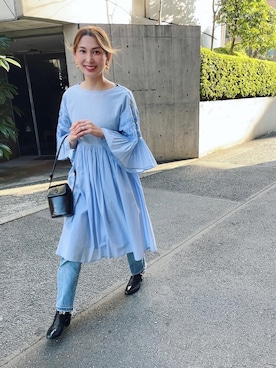 【Muel Chic】中村沙織さん（レディース・162cm）の冬コーディネート