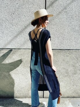 【Muel Chic】中村沙織さん（レディース・162cm）の冬コーディネート