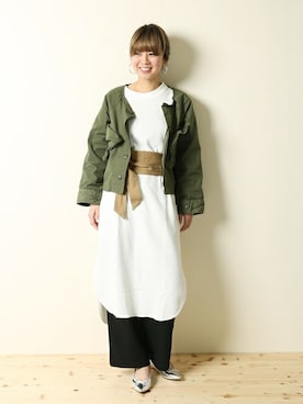 sunaさん（レディース・160cm）の春コーディネート