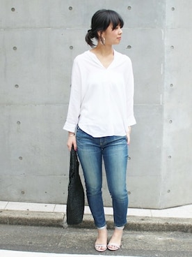 sunaさん（レディース・160cm）の春コーディネート