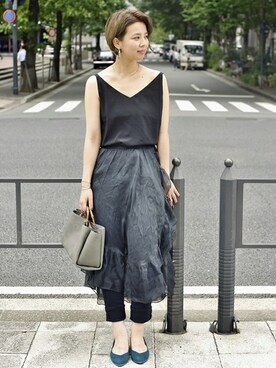 sunaさん（レディース・160cm）の夏コーディネート