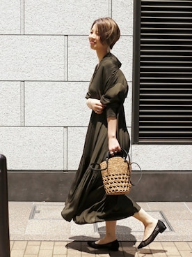 sunaさん（レディース・160cm）の春コーディネート
