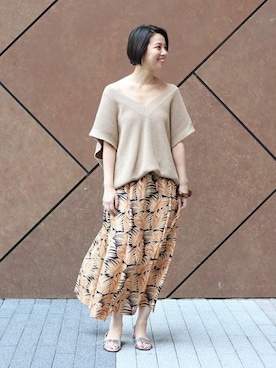 sunaさん（レディース・160cm）の春コーディネート