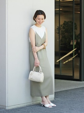 sunaさん（レディース・160cm）の春コーディネート