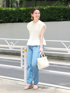 sunaさん（レディース・160cm）の夏コーディネート