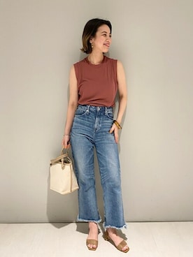 sunaさん（レディース・160cm）の夏コーディネート