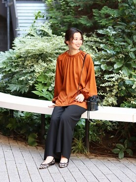 sunaさん（レディース・160cm）の秋コーディネート