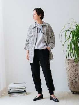 「LE TALON（ルタロン）のアイテム」を使った、sunaさん（レディース・160cm）の秋コーディネート