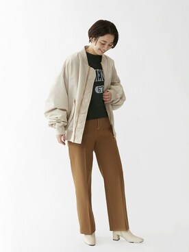 sunaさん(レディース・160cm)の秋コーディネート