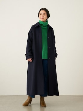 「LE TALON（ルタロン）のアイテム（ブーツ）」を使った、sunaさん（レディース・160cm）の冬コーディネート