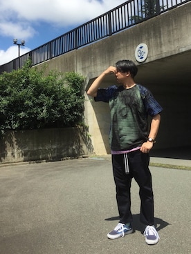 OICS.さん（メンズ・169cm）の夏コーディネート