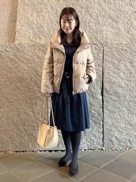 nayuko5115さん(レディース・155cm)の冬コーディネート