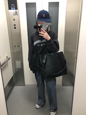 Amyさん（レディース・159cm）の冬コーディネート