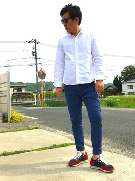 「Days（デイズ）のアイテム」を使った、Takuさん（メンズ・172cm）の春コーディネート