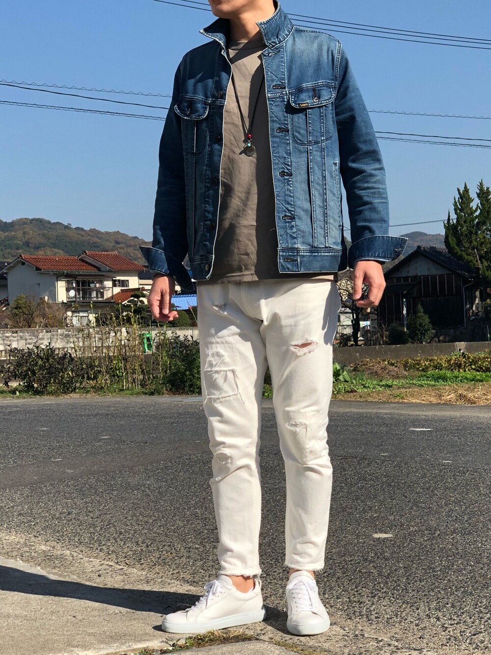 美品！ナノユニバース Lee 別注COOLMAXデニムジャケット ブラック L nano・universe - Lee×nano リー×ナノユニバース COOLMAX デニム