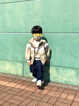 ‪.:＊MᵃⁿᵈN.:＊さん（キッズ・110cm）の冬コーディネート