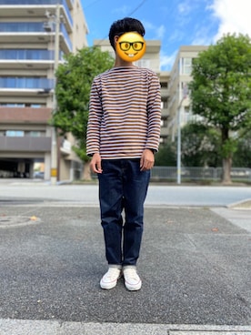 「markaware（マーカウェア）のアイテム（その他）」を使った、tobiyamaさん（メンズ・174cm）の秋コーディネート