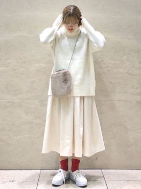 𝘮 𝘪 𝘬 𝘪 𝘰さん（レディース・149cm）の冬コーディネート